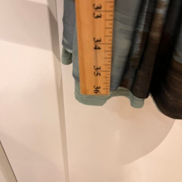 Diane von Furstenberg Green Watercolor Print Long Sleeve Wrap Mini Dress Size 2 - Picture 12 of 13